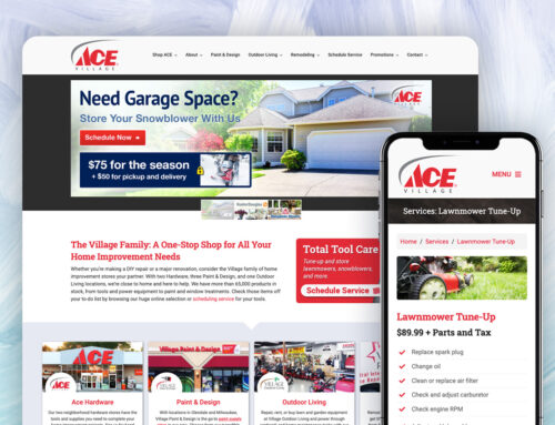 Village ACE Hardware Website