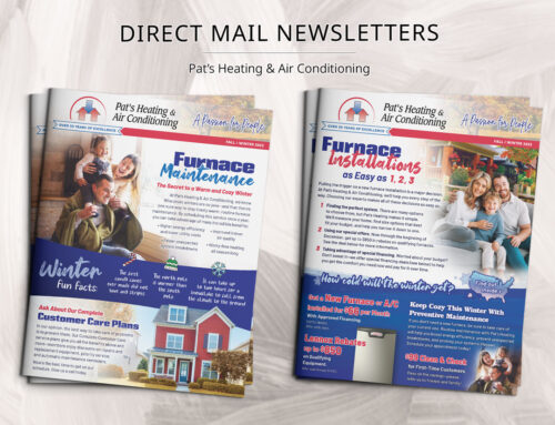 Pat’s Heating Direct Mail Newsletter